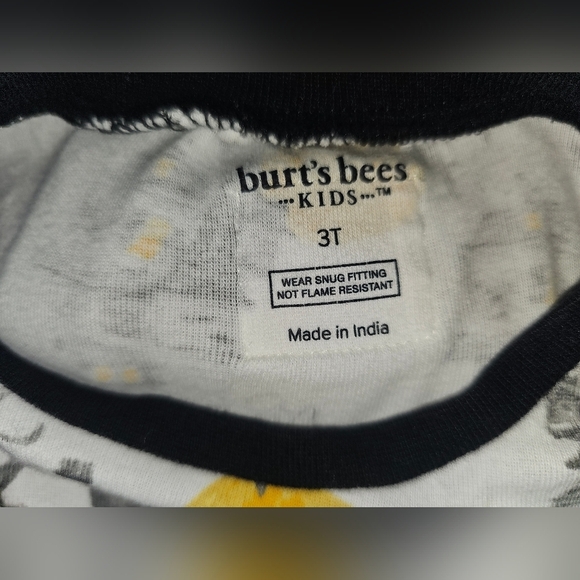 Burt’s Bees Kids Halloween Haunted House Pajama Set Organic Cotton Sz 3T - Picture 2 of 16